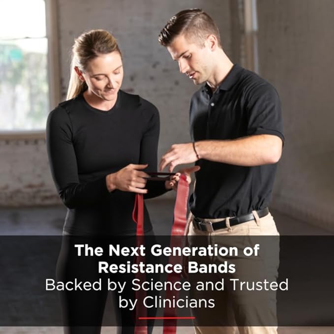 THERABAND CLX Resistance Band with Loops-GravixFit