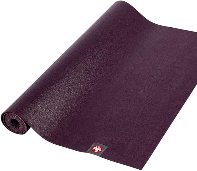 Manduka eKO SuperLite Yoga Mat - 1.5mm Natural Rubber | Foldable & Travel Friendly | Soft Textured Surface | Eco-friendly-GravixFit