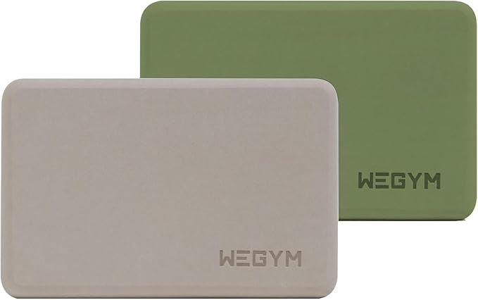 Yoga blocks with Anti-Slip, Comfortable Grip, Sturdy Sides for Secure Workouts at Home, for Yoga, and Pilate Training-GravixFit