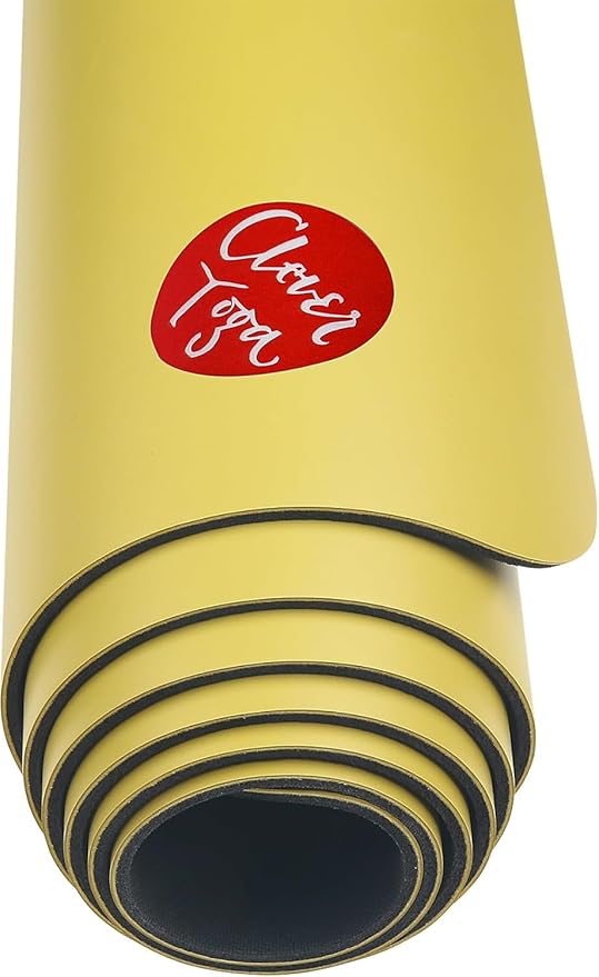 Clever Yoga Liquid Balance Thick Yoga Mat - Pro Exercise Yoga Mat with Non-Slip Surface for Home Gym, Earth-Friendly & Recyclable Pilates and Workout Pad Women & Men, 4.5 mm-GravixFit