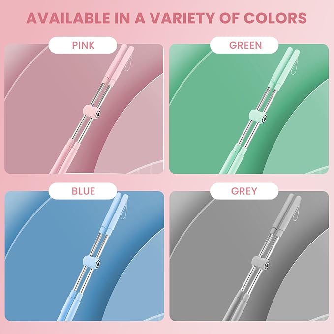 Yoga Stick, Posture Correction Stick for Women and Men, Relieve Back Pain, Upper and Lower Back Stretchers and Straighteners, 24.4-36.2 Inch Stretching Stick Neck Hump Corrector-GravixFit