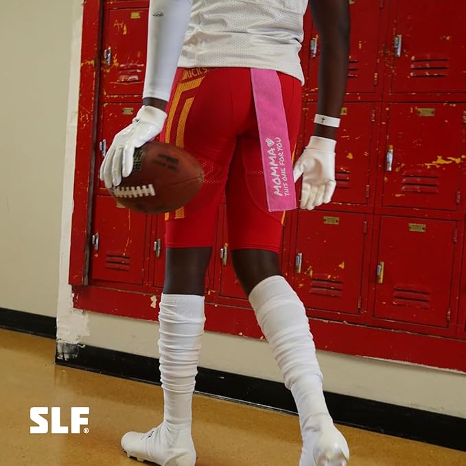 SLEEFS Momma Pink Thin Football Towel-GravixFit