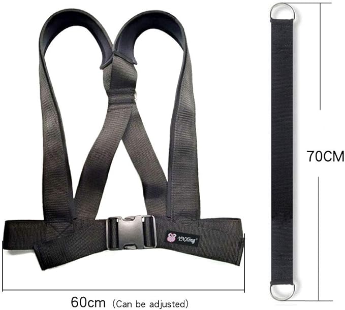 YNXing Resistance Training Rope Explosive Force Bounce Physical Training Resistance Rope Improving Speed, Stamina and Strength-GravixFit