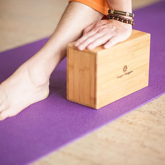 Hugger Mugger Bamboo Yoga Block-GravixFit
