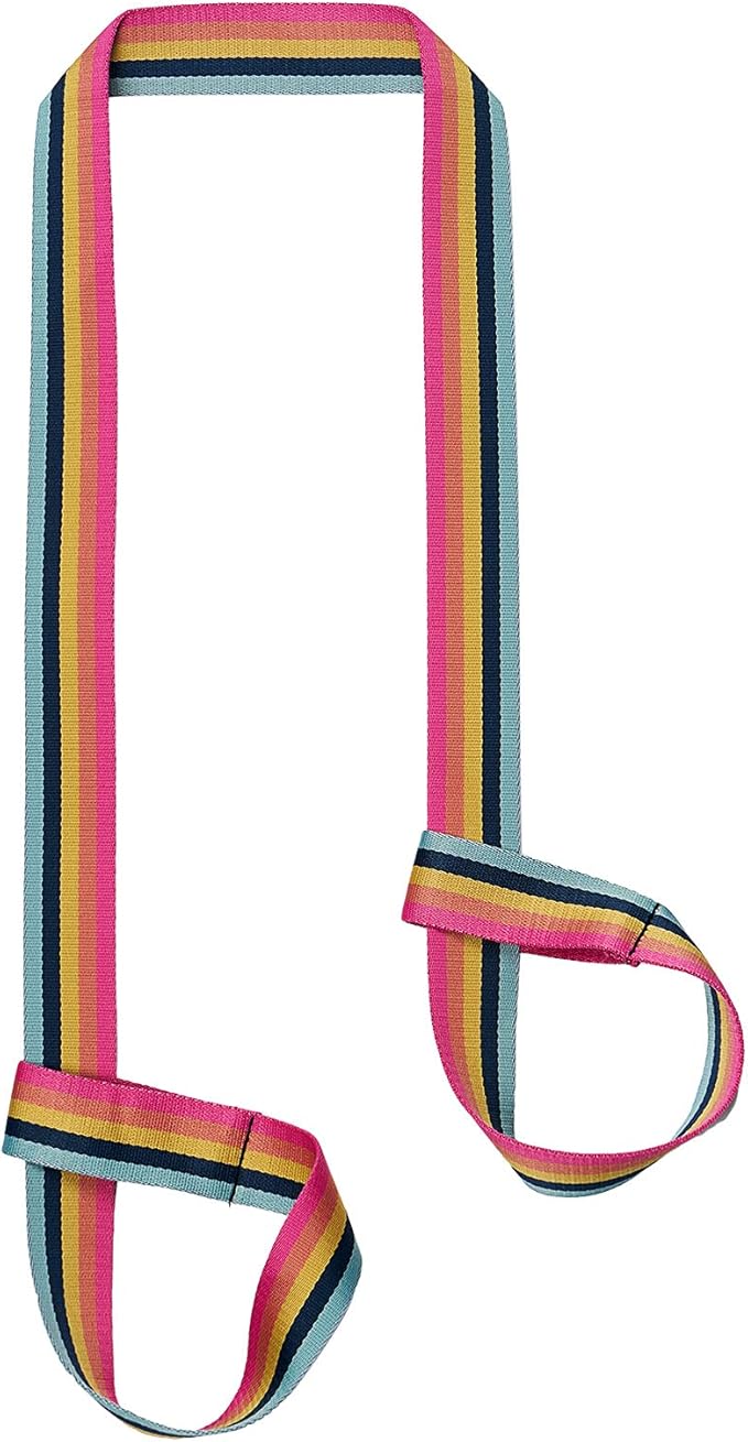 ZOOEASS Yoga Mat Strap, Adjustable Durable Yoga Mat Carrier & Stretching Strap, Multiple Color Choices-GravixFit