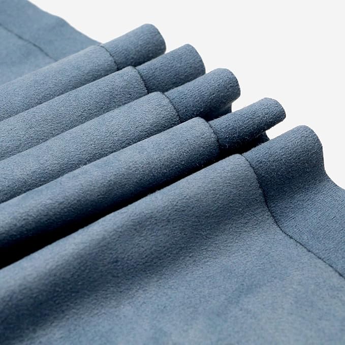 Eunzel Hot Yoga Towel, Super Absorbent Yoga Mat Towel Soft Suede Microfiber Non-Slip Towel for Bikram Pilates and Yoga Mats 72" x 26.5", Navy-GravixFit