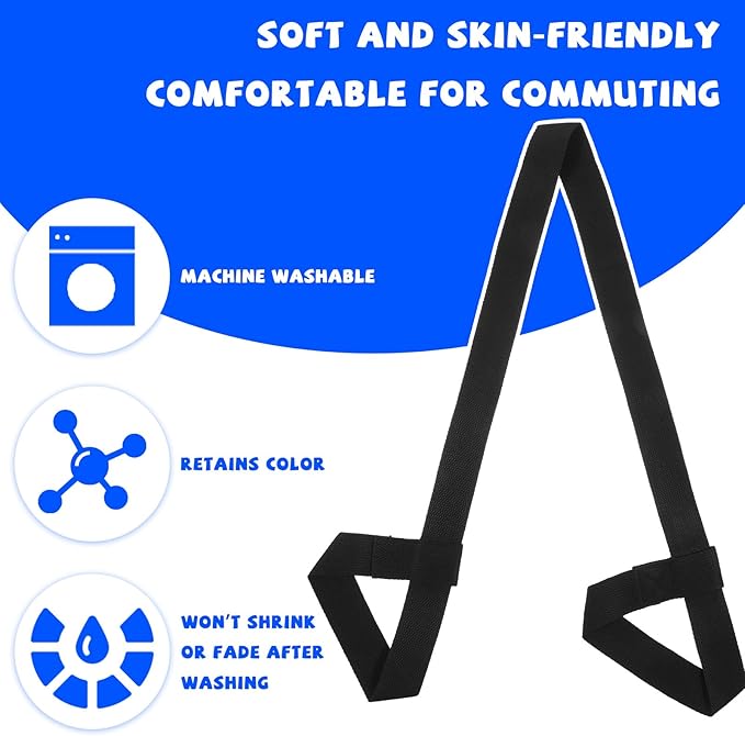 Black Yoga Mat Sling 1 Pcs Multi-purpose Straps Easy-Cinch Yoga Mats Holder Adjustable Strap Hands-Free Easy to Carry for Carrier and Organizing - Mat Not Included-GravixFit