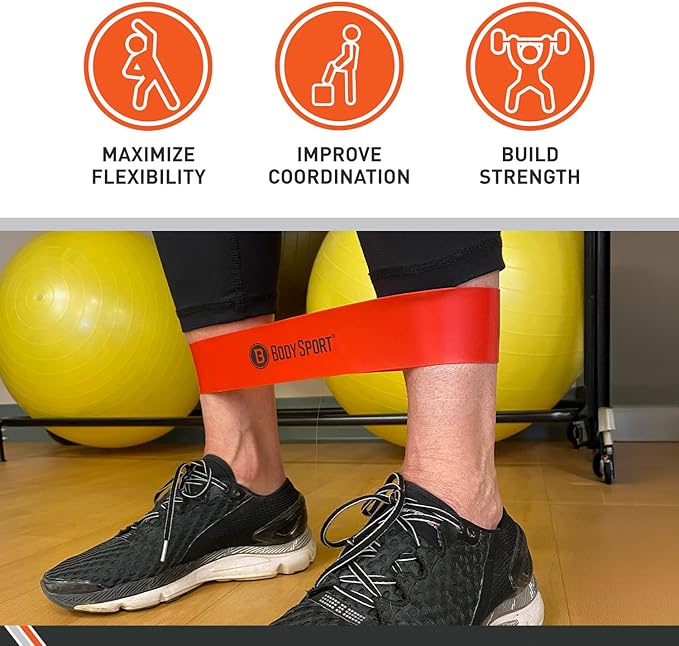Body Sport Loop Resistance Bands-GravixFit