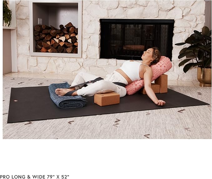 Manduka PRO Yoga Mat - 6mm | Lifetime Durability | Hygienic Construction | Premium Studio Quality | Teacher Approved-GravixFit