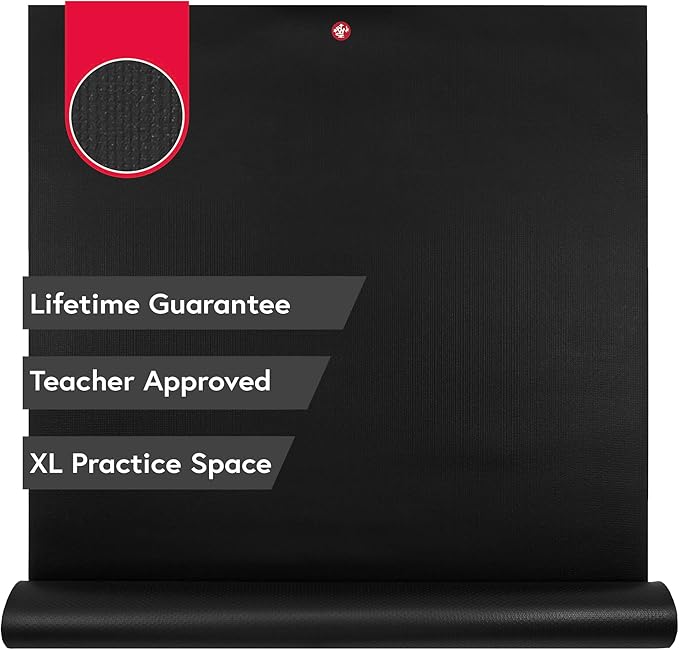 Manduka PRO Yoga Mat - 6mm | Lifetime Durability | Hygienic Construction | Premium Studio Quality | Teacher Approved-GravixFit