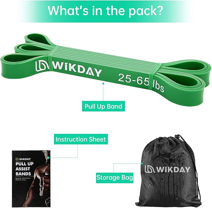 Resistance Bands for Working Out, Exercise Bands, Workout Bands, Pull Up Assistance Bands for Body Stretching Training Physical Therapy Muscle Training for Men & Women-GravixFit