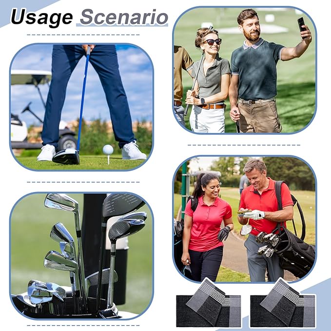 Mixweer Caddy Golf Towel 22" x 42" Large Caddy Towel Camping Sport Towels Cotton Soft Towels for Man Golf Lovers-GravixFit
