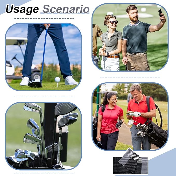 Mixweer Caddy Golf Towel 22" x 42" Large Caddy Towel Camping Sport Towels Cotton Soft Towels for Man Golf Lovers-GravixFit
