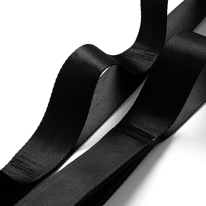 Gymreapers Foot and Calf Stretcher for Plantar Fasciitis, Achilles Tendonitis, Rehabilitation - Flex Strap for Physical Therapy, Pilates, Flexibility Training, Thigh & Hamstring Stretcher and Heel Spurs & Shin Splints-GravixFit