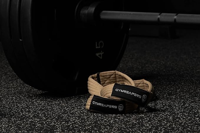 Gymreapers Figure 8 Lifting Straps For Deadlift, Powerlifting, Strongman, & Cross Training Strong Weightlifting Wrist Straps For Men, Women-GravixFit