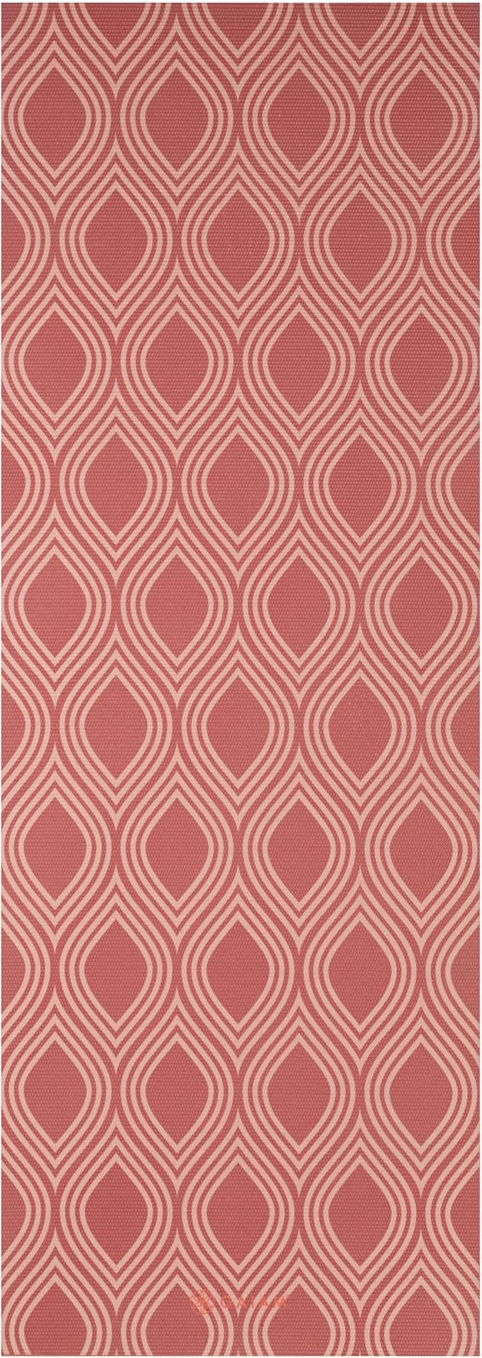 Gaiam Yoga Mat - Premium 6mm Print Reversible Extra Thick Non Slip Exercise & Fitness Mat for All Types of Yoga, Pilates & Floor Workouts (68" x 24" x 6mm Thick)-GravixFit