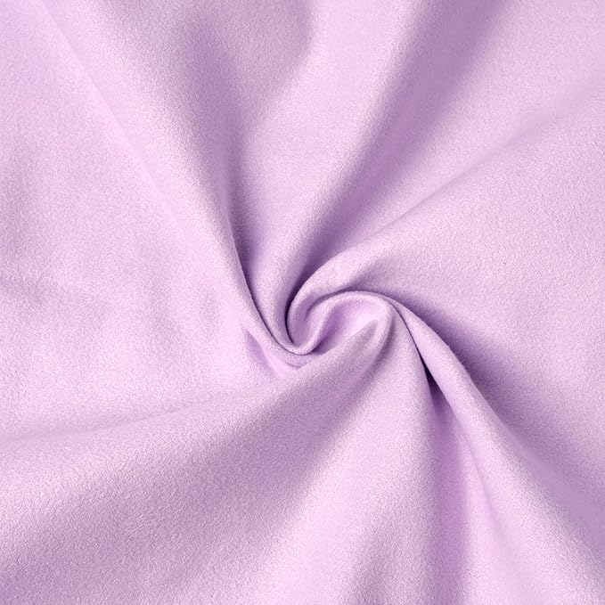 Eunzel Hot Yoga Towel Non Slip Yoga Mat Towel Non-Slip Sweat Absorbent Microfiber Towel for Hot Yoga, Pilates and Workout 72" x 26.5", Taro Purple-GravixFit