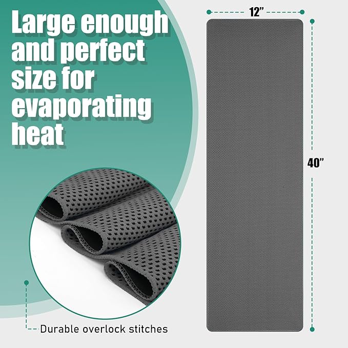 Cooling Towels Pack of 30, 40"*12" Neck Cool Towel Bulk, Cold Towels for Neck and Face, Cooling Rags Sports Towel for Hot Weather, Running, Soccer, Yoga, Gym, Golf-GravixFit