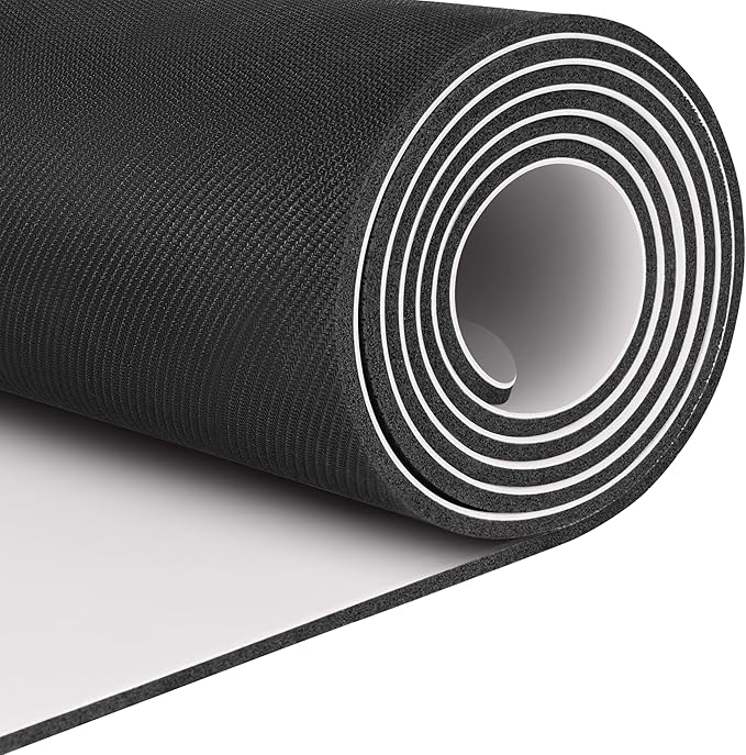 Retrospec Laguna 5mm Yoga Mat - Fitness Mat for Women, Men & Children, Slip-Resistant and Moisture Absorbing Exercise Mat for Home, Pilates, Yoga and Floor Workouts-GravixFit