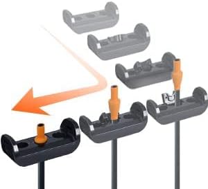 RitFit Single Resistance Exercise Band with Comfortable Handles - Ideal for Physical Therapy, Strength Training, Muscle Toning - Door Anchor and Starter Guide Included-GravixFit