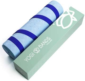 Premium TPE Yoga Mat - Body Alignment Guide Lines and Non-Slip Grip - Perfect for Home Exercise and Gym Workout - Light, Portable, Compact - Travel-Friendly Shoulder Strap-GravixFit
