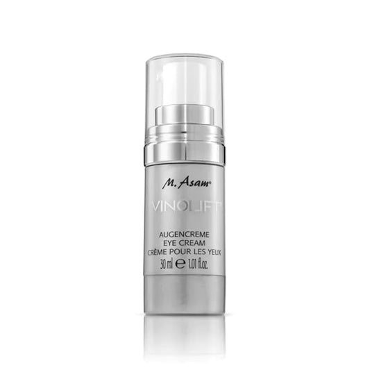 M. Asam VINOLIFT Eye Cream - anti-wrinkle eye care with resveratrol & encapsulated OPC for skin rejuvenation, hyaluronic acid provides moisture & makes skin look plumped up, 1.01 Fl Oz-GravixFit