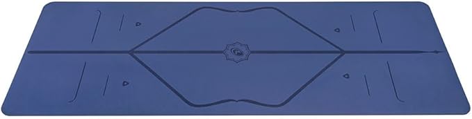 Liforme Original Yoga Mat – Free Yoga Bag Included - Patented Alignment System, Warrior-like Grip, Non-slip, Eco-friendly, sweat-resistant, long, wide, 4.2mm thick mat for comfort-GravixFit