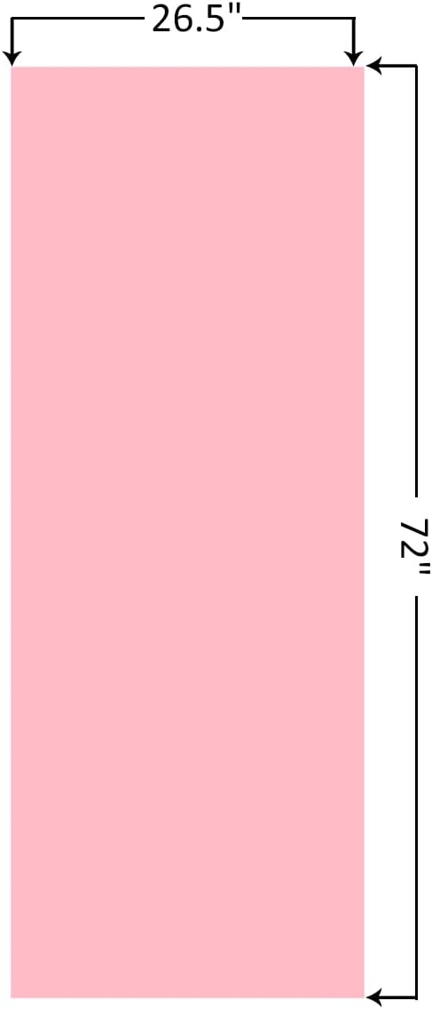 Eunzel Hot Yoga Towel Non Slip Yoga Mat Towel Non-Slip Sweat Absorbent Microfiber Towel for Hot Yoga, Pilates and Workout 72" x 26.5", Pink-GravixFit