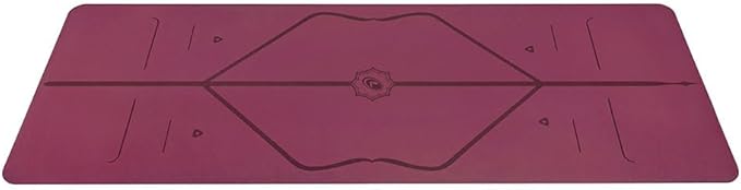Liforme Original Yoga Mat – Free Yoga Bag Included - Patented Alignment System, Warrior-like Grip, Non-slip, Eco-friendly, sweat-resistant, long, wide, 4.2mm thick mat for comfort-GravixFit