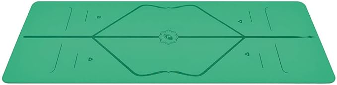 Liforme Original Yoga Mat – Free Yoga Bag Included - Patented Alignment System, Warrior-like Grip, Non-slip, Eco-friendly, sweat-resistant, long, wide, 4.2mm thick mat for comfort-GravixFit