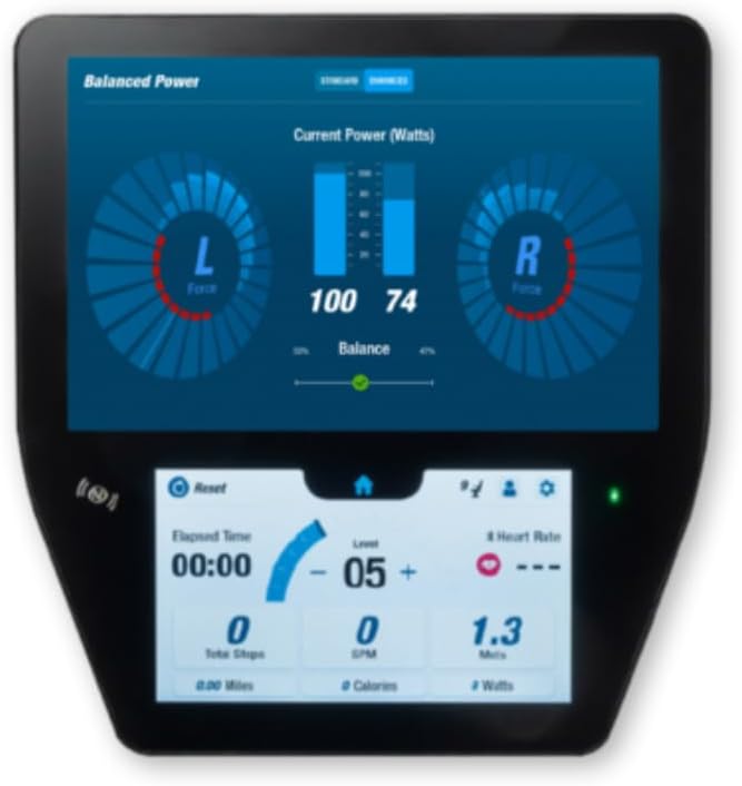 RB8MAX Recumbent Exercise Bike, Gray, Low-Impact Exercise, 360-Degree Swivel Seat, Engaging Programs Including Measuring Imbalances, & Compatible with Free NuStep Wellness App-GravixFit