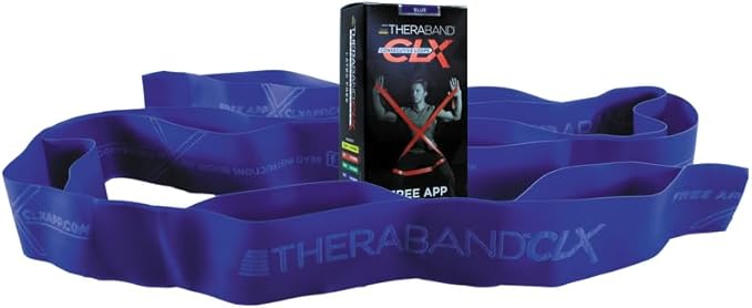 THERABAND CLX Resistance Band with Loops-GravixFit