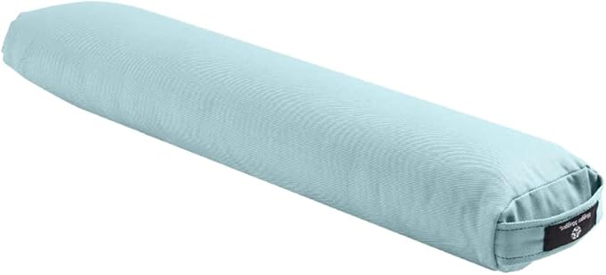 Hugger Mugger Pranayama Yoga Bolster - Very Firm, use Under Length of Spine for Deeper Breathing or Under Ankles, Handmade in The USA-GravixFit