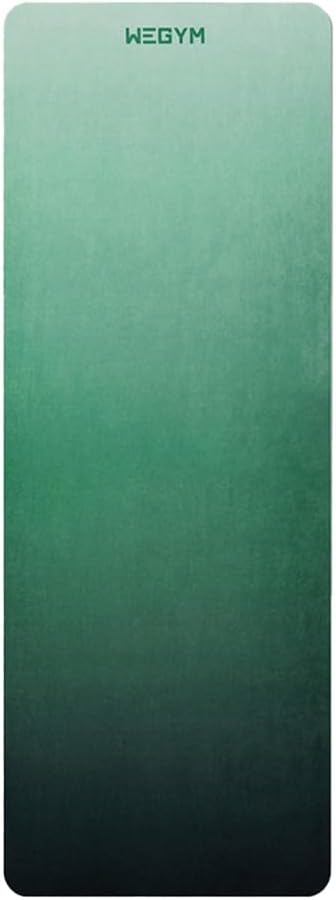 4mm Cushioned Exercise Mat for Yoga & Pilates - Anti Slip, Polyurethane with Suede Top & Carrying Strap-GravixFit