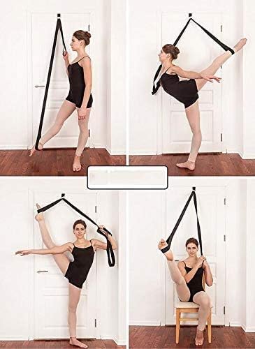Leg Stretcher, Door Flexibility & Stretching Leg Strap - Great for Ballet Cheer Dance Gymnastics or Any Sport Leg Stretcher Door Flexibility Trainer Premium Stretching Equipment-GravixFit