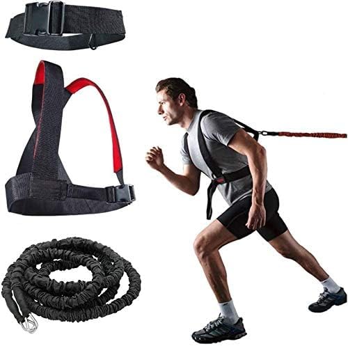YNXing Resistance Training Rope Explosive Force Bounce Physical Training Resistance Rope Improving Speed, Stamina and Strength-GravixFit