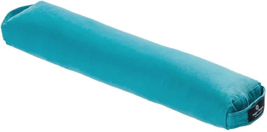 Hugger Mugger Pranayama Yoga Bolster - Very Firm, use Under Length of Spine for Deeper Breathing or Under Ankles, Handmade in The USA-GravixFit
