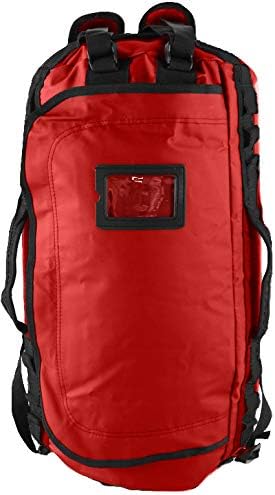 Element Equipment Trailhead Duffel Bag Shoulder Straps Waterproof Red Large-GravixFit