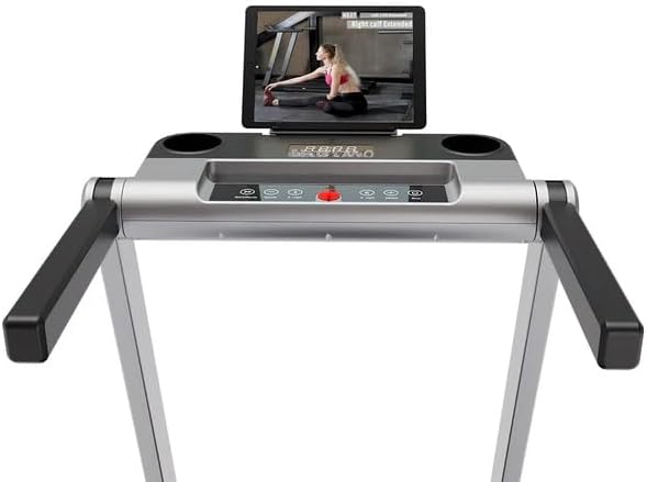 DeerRun Treadmills for Home with Incline and Handles, 3.5 HP Foldable Treadmill 350 LBS Weight Capacity for Small Spaces, Folding Running Machine with Smart APP-GravixFit
