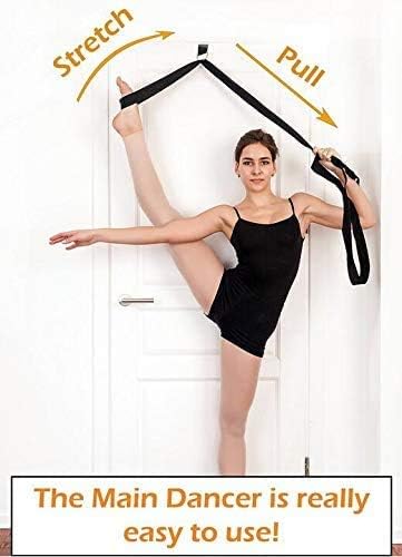 Leg Stretcher, Door Flexibility & Stretching Leg Strap - Great for Ballet Cheer Dance Gymnastics or Any Sport Leg Stretcher Door Flexibility Trainer Premium Stretching Equipment-GravixFit