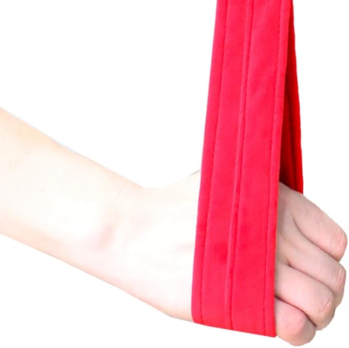 8.2ft 2.5m Aerial Straps Ropes Yoga Aerial Acrobatics Body Aerial Loop Trapeze Circus Apparatuses Equipment Three-Layer Straps 1 pairs-GravixFit