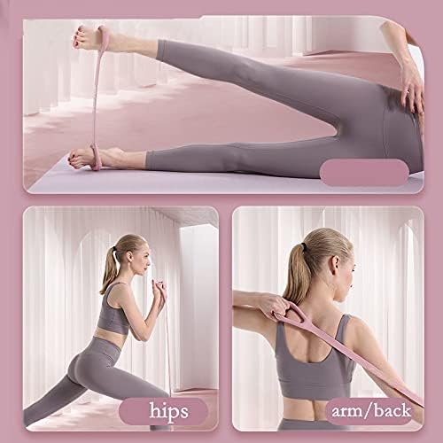 Figure 8 Fitness Resistance Band, Arm|Back Training Elastic Ropes - Pure Barre Workout Chest Arm and Shoulder Stretch Bands Exercise Equipment for Physical Therapy,Yoga,Pilates, Stretching-GravixFit