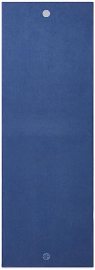 Manduka Yogitoes Yoga Towel – Rubber Grip Dots Non-Slip Bottom, Quick Dry Fitness Towel for Hot Yoga, Pilates, Exercise-GravixFit
