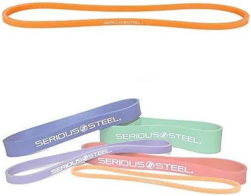 Serious Steel Fitness 12 inch Resistance Band - Deadlift & Hip Band for Glute Activation & Dynamic Warm Up-GravixFit