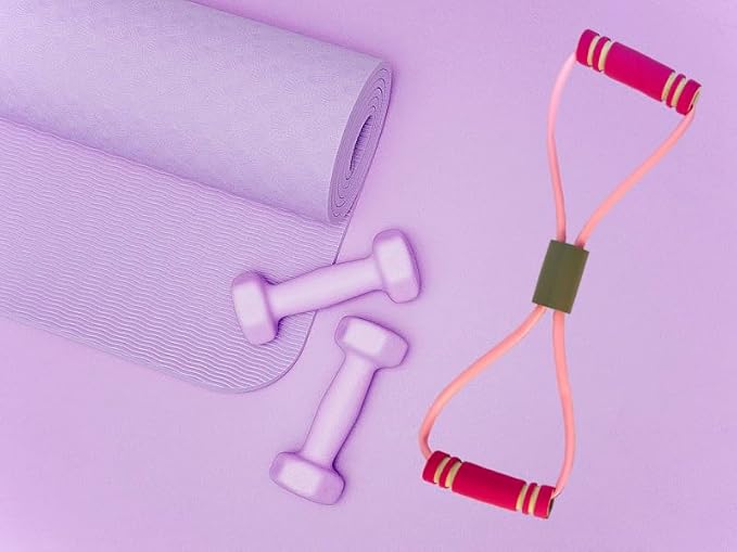 Figure 8 Stretch Fitness Strap for Full-Body Workouts,Exercise Bands for Back,Resistance Bands,Figure 8 Exercise Bands for Women Men-GravixFit