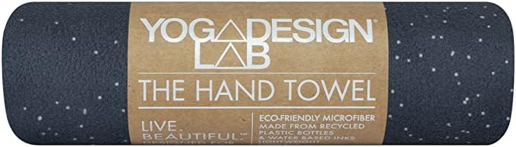 Yoga Design LAB | The Hand Towel | Premium Non Slip Hand Towel | Designed in Bali | Colorful Eco Printed + Quick Dry + Soft | Hot Yoga, Bikram, Ashtanga, Sport, Barre, Travel (Celestial)-GravixFit