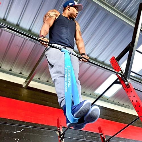 Functional Fitness Pull Up Assist Resistance Bands | Heavy Duty Exercise Bands for Powerlifting, Mobility, and Stretching | Travel Friendly Resistance Bands for Workout-GravixFit