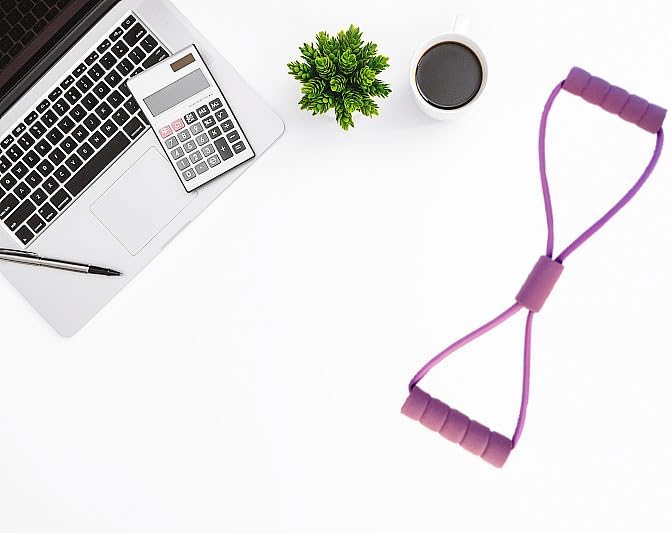 Figure 8 Stretch Fitness Strap for Full-Body Workouts,Exercise Bands for Back,Resistance Bands,Figure 8 Exercise Bands for Women Men-GravixFit