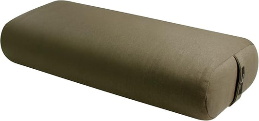 Hugger Mugger Standard Yoga Bolster - Firm, Supportive, Handmade, Durable-GravixFit