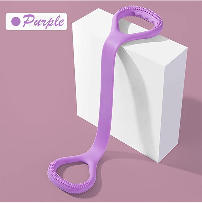 Figure 8 Fitness Resistance Band, Arm|Back Training Elastic Ropes - Pure Barre Workout Chest Arm and Shoulder Stretch Bands Exercise Equipment for Physical Therapy,Yoga,Pilates, Stretching-GravixFit